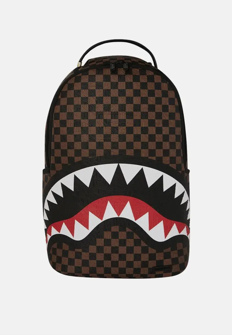 Zaino CHECK 2 EMBOSS BACKPACK marrone per uomo e donna