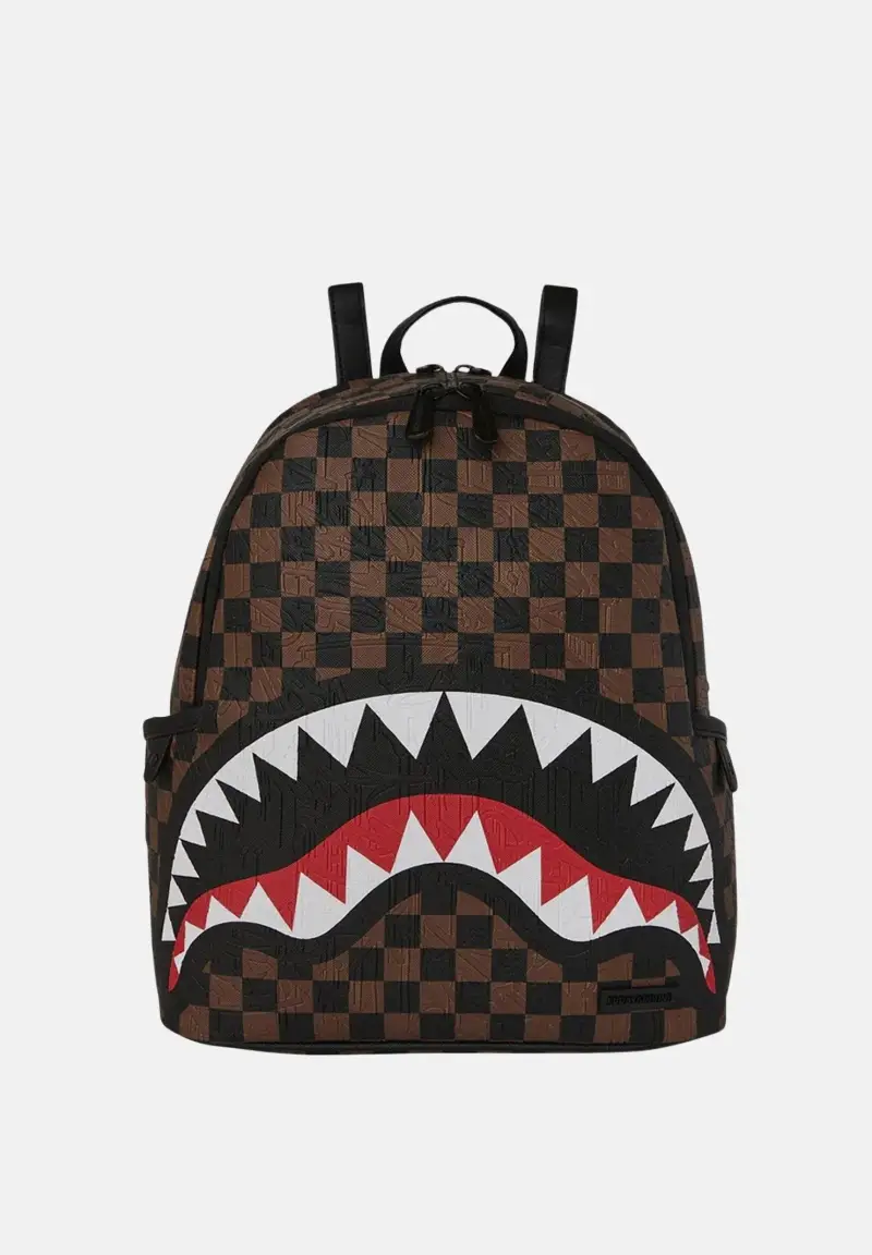 Zaino CHECK 2 EMBOSS SAVAGE BACKPACK marrone da donna