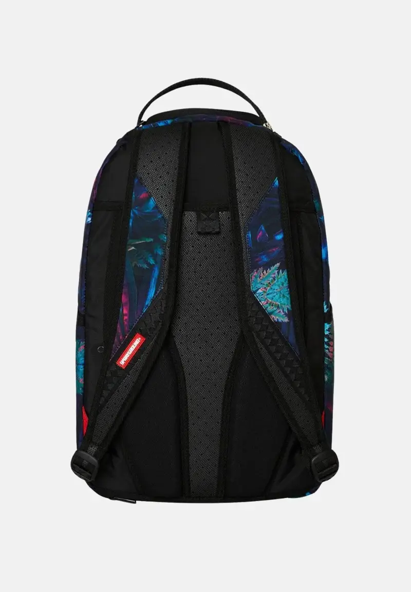 Sprayground Zaino magenta Neon Jungle DLXR blu per uomo e donna miniatura 3