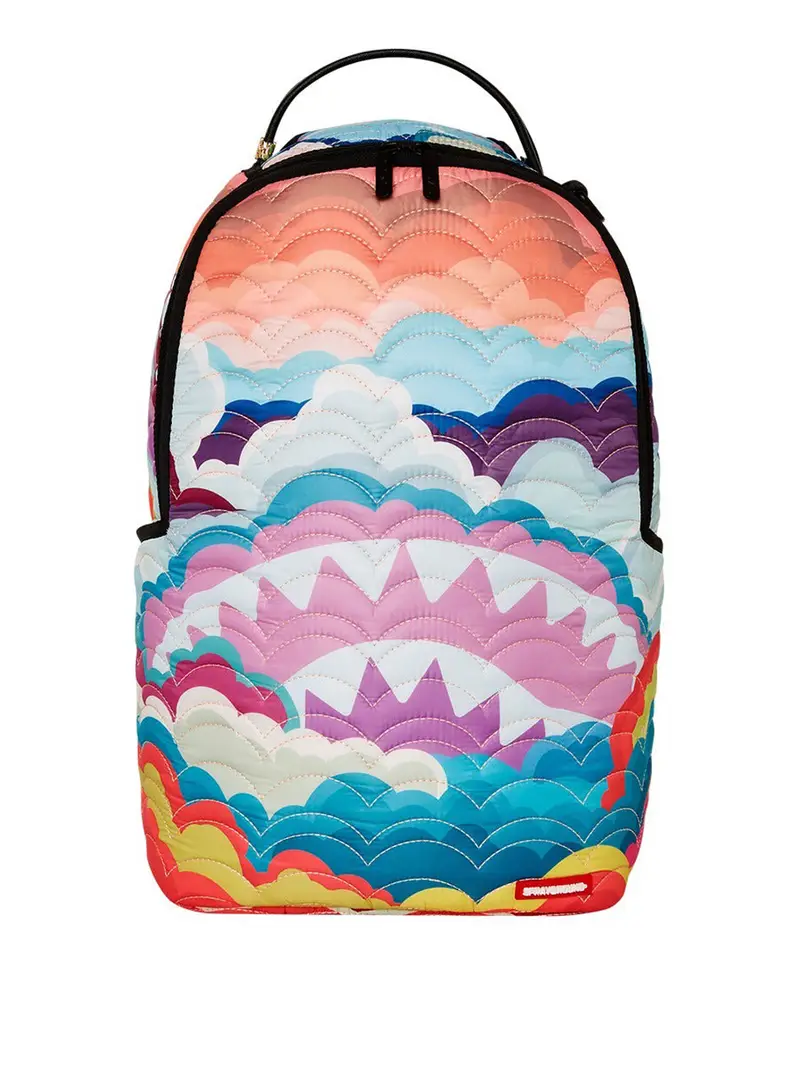 zaino sprayground quilted cloud shark unisex - multicolore