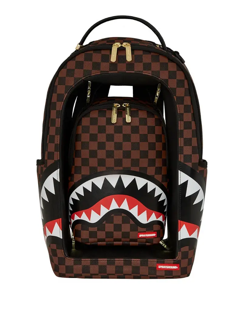 zaino sprayground sharks in a hole unisex - multicolore