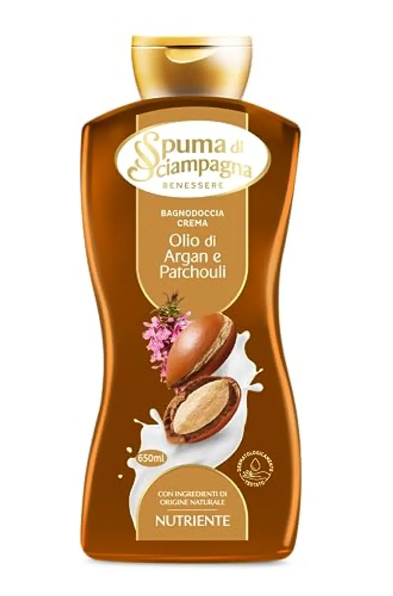 Spuma di Sciampagna Bagnodoccia Crema Nutriente Olio di Argan e Patchouli