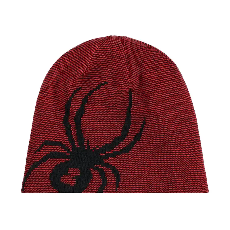 BEANIE REVERSIBLE BUG BAMBINO Rosso