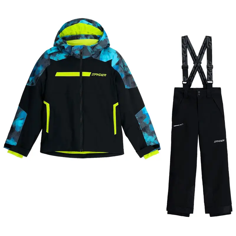 COMPLETO GIACCA CHALLENGER + PANTALONI PROPULSION RAGAZZO Nero