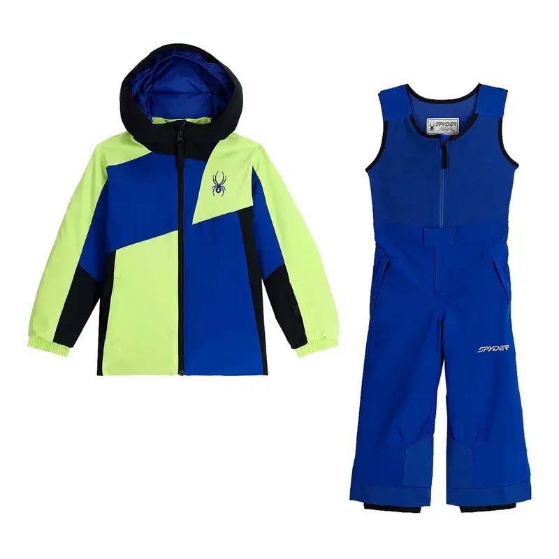 COMPLETO GIACCA MINI AMBUSH + PANTALONI MINI EXPEDITION BAMBINO Lime