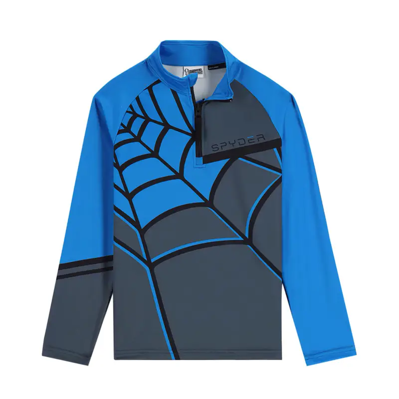 SOTTOTUTA MEZZA ZIP WEB Azzurro