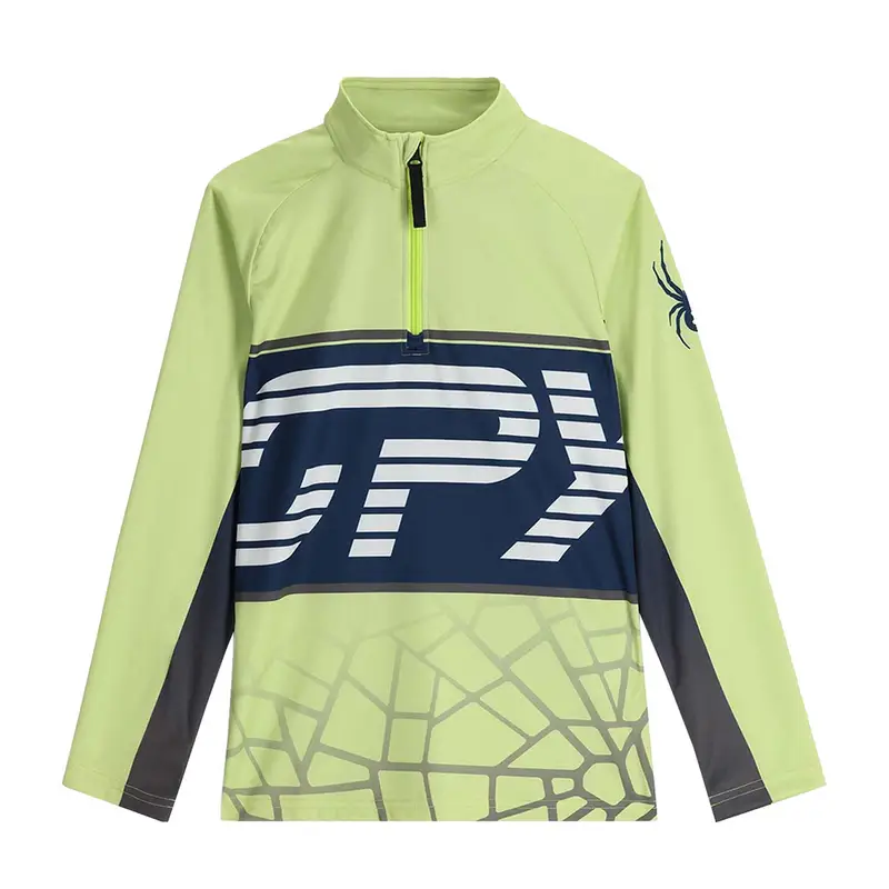 SOTTOTUTA MEZZA ZIP WEB Lime