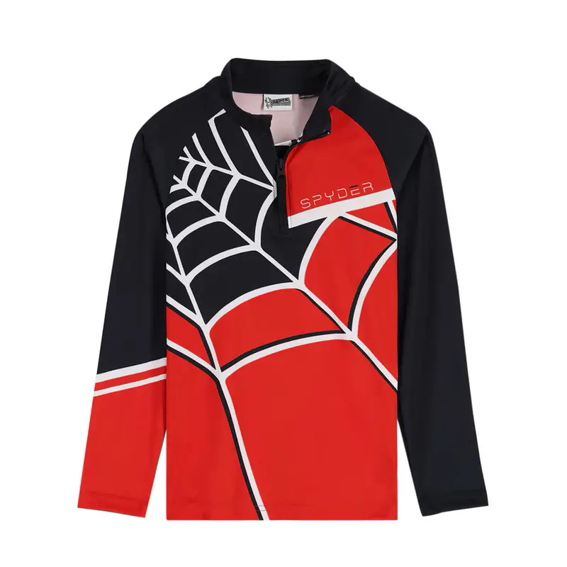 SOTTOTUTA MEZZA ZIP WEB Rosso