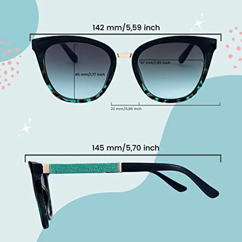 SQUAD Occhiali da sole Donna Verde 1603772 miniatura 2