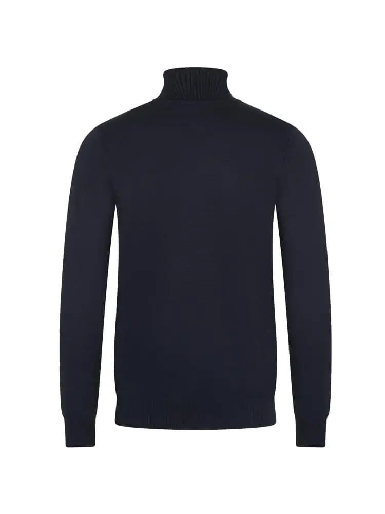 dolcevita in misto viscosa blu