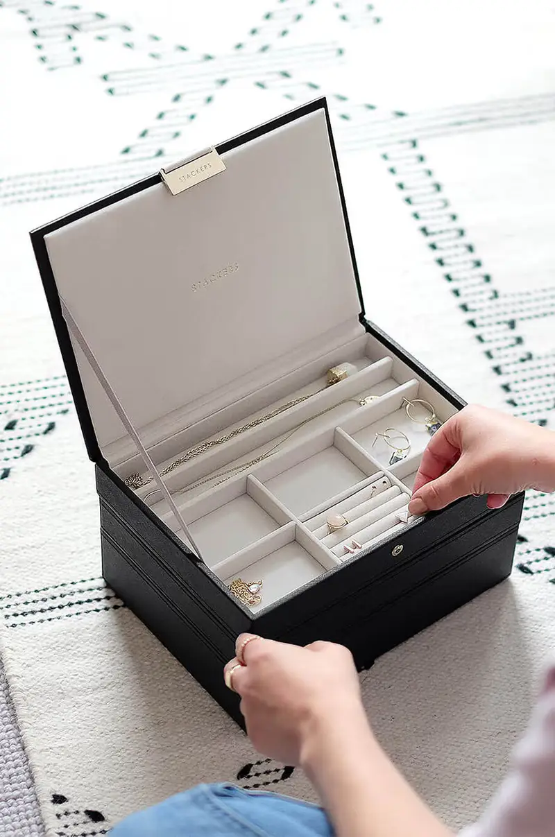 organizer gioielli Nero miniatura 3