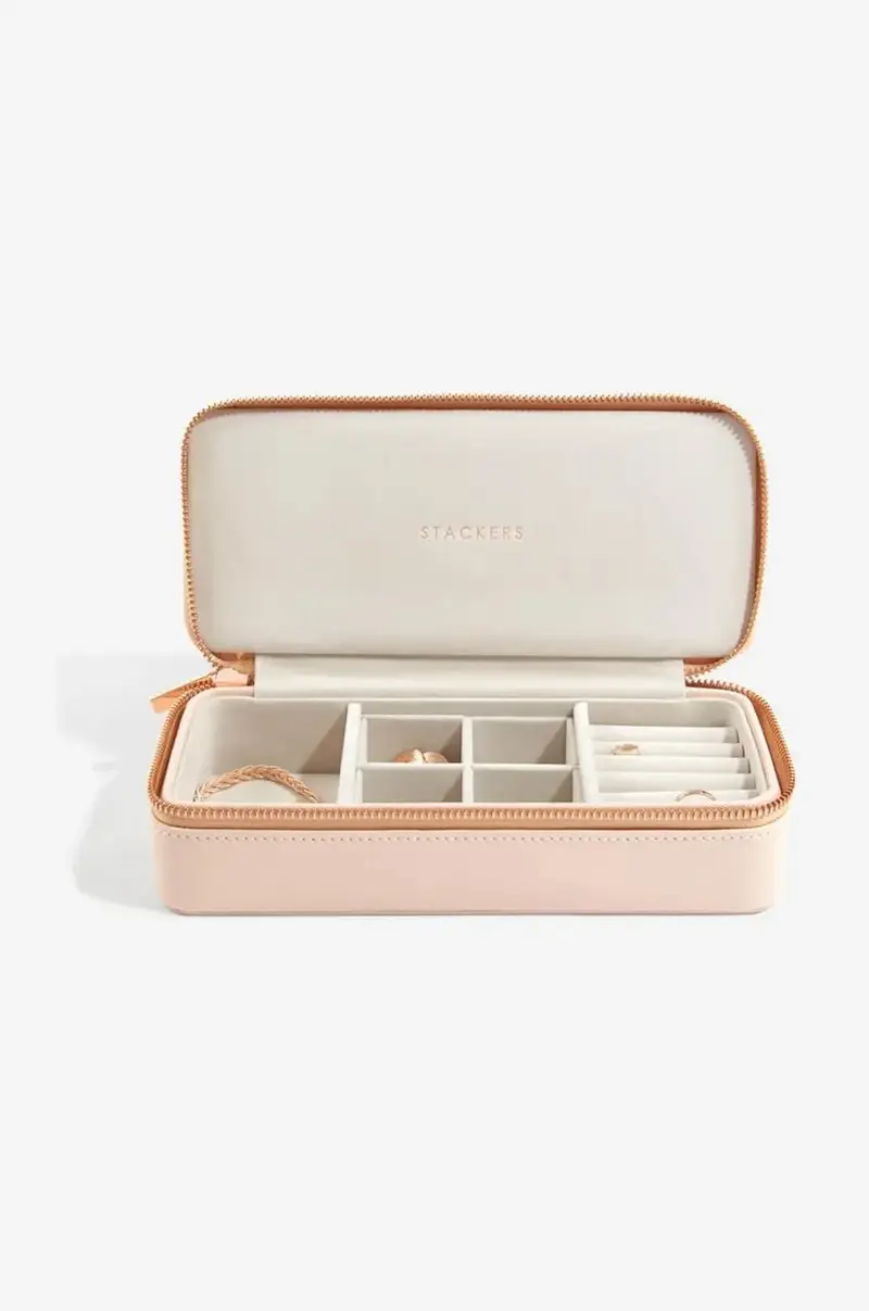 scatola da viaggio per bigioteria Rosa miniatura 3