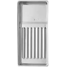 Expert 10 tipo 1 - Vassoio in acciaio inossidabile su una spatola