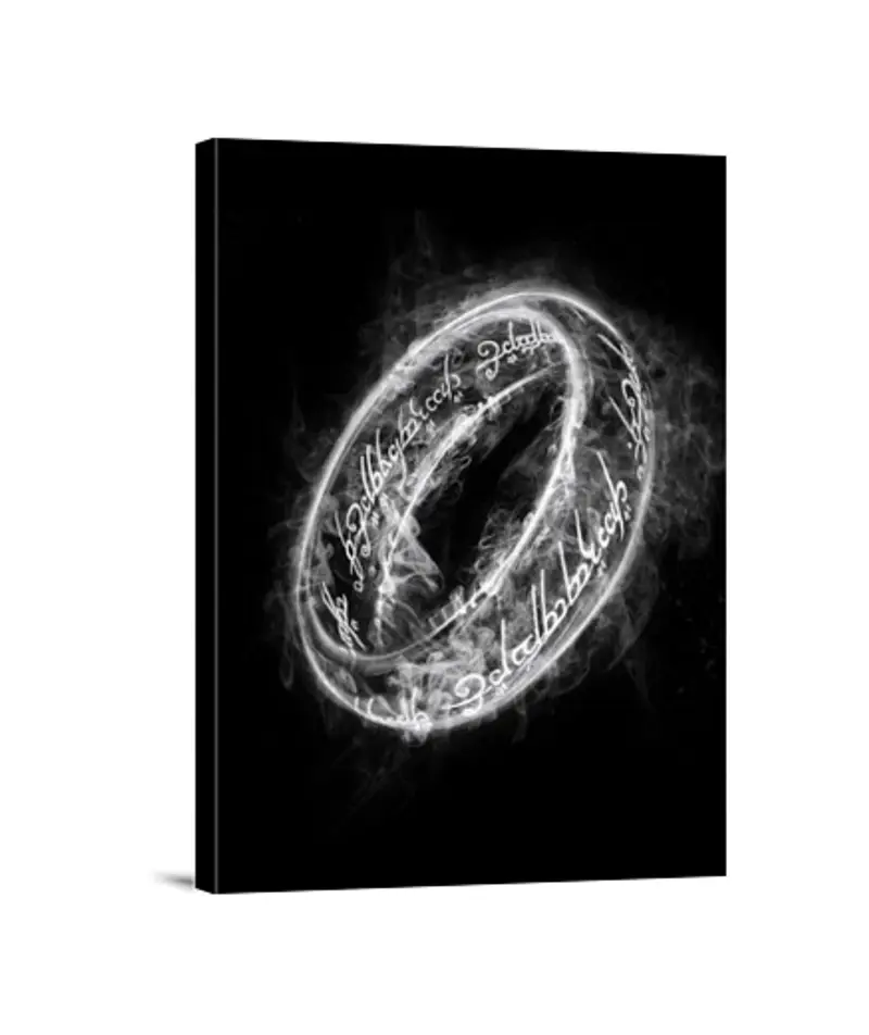 Stampa Su Tela Verticale 3:4 anello di fumo