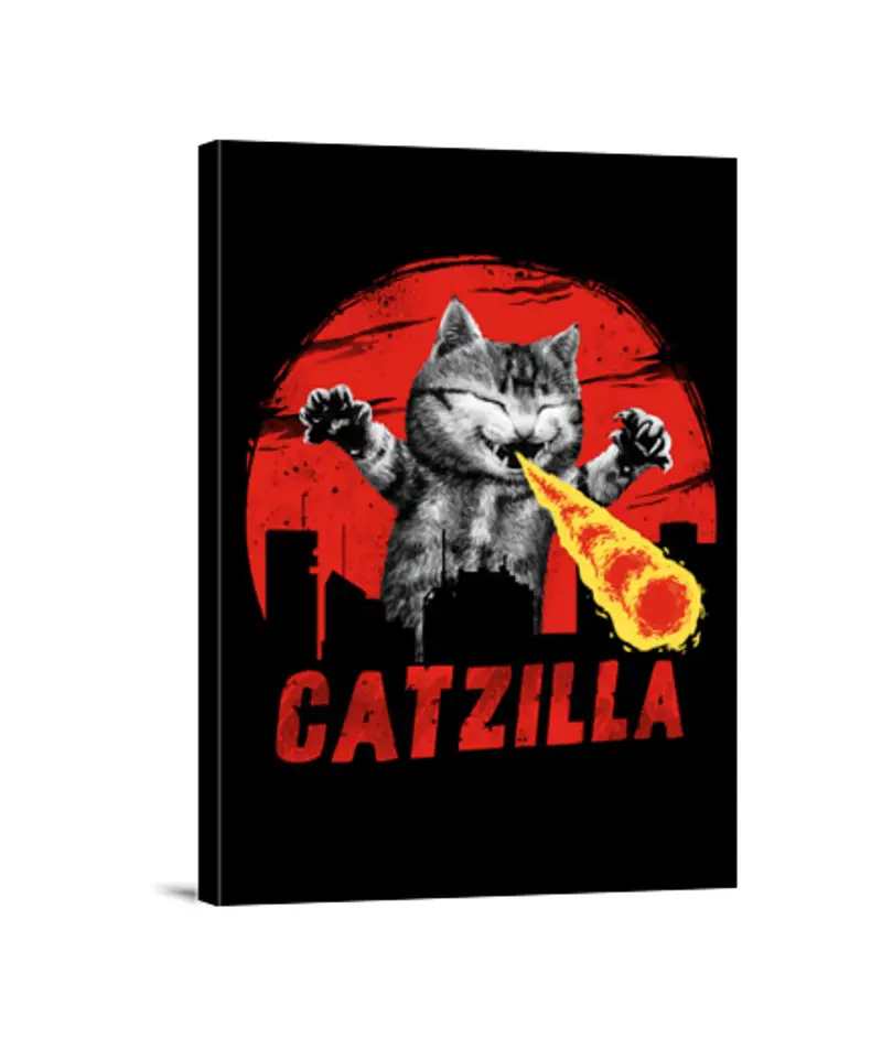 Stampa Su Tela Verticale 3:4 catzilla