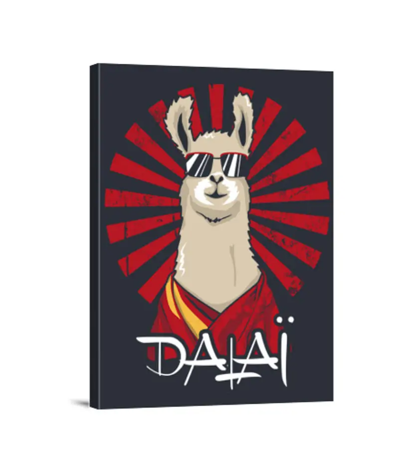 Stampa Su Tela Verticale 3: 4 dalai