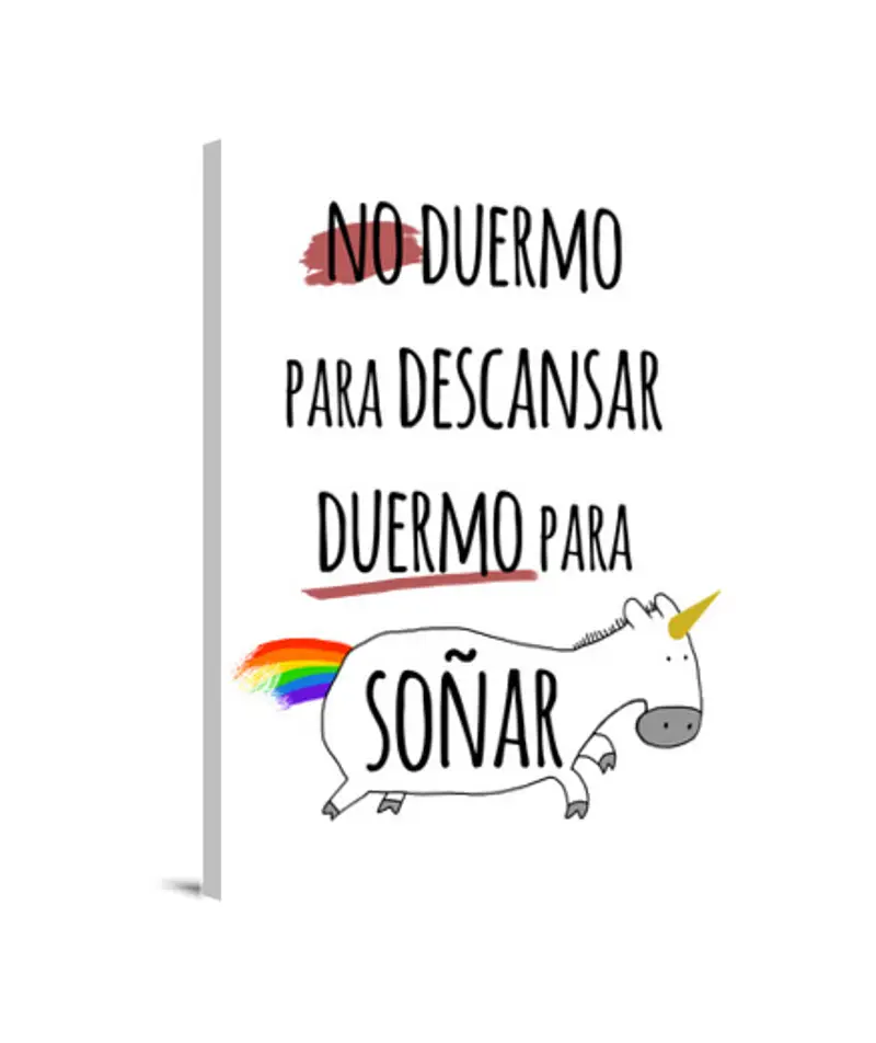 Stampa Su Tela Verticale 3:4 dormo per dream