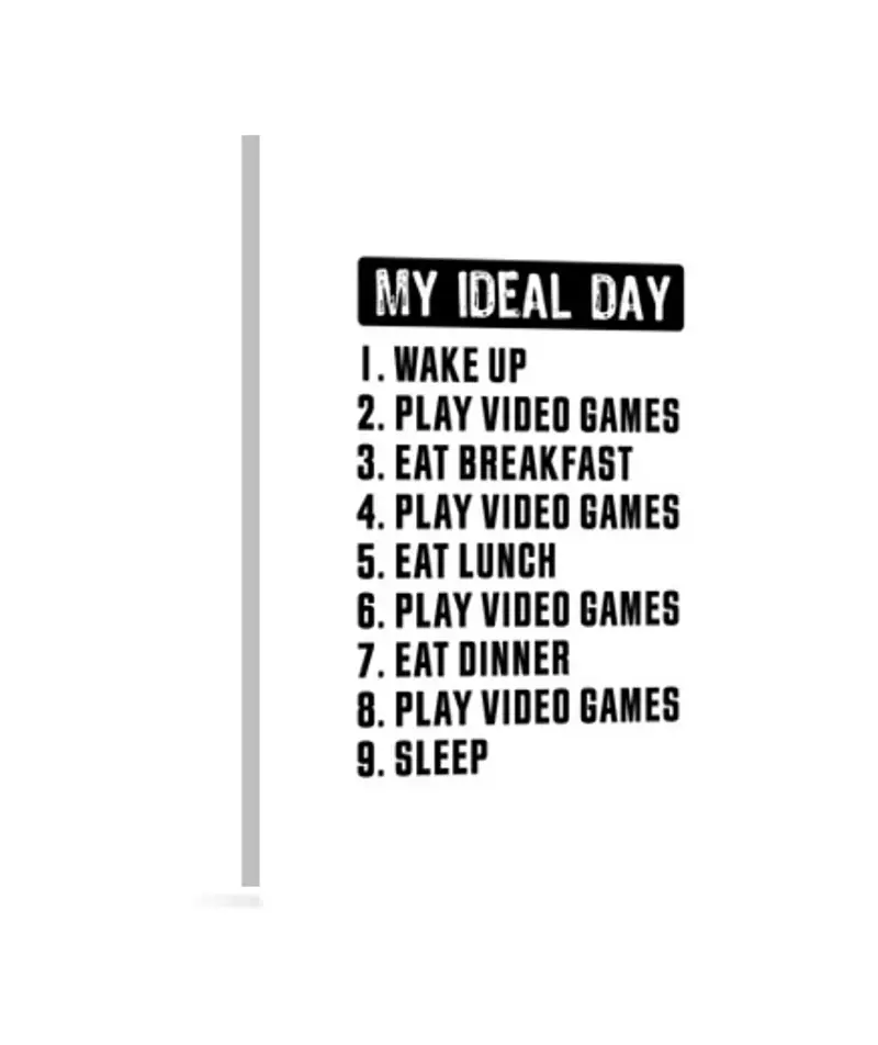 Stampa Su Tela Verticale 3:4 gioco divertente tutto il giorno regalo