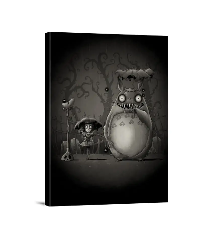 Stampa Su Tela Verticale 3:4 il mio creepy vicino di casa