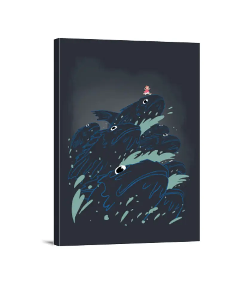 Stampa Su Tela Verticale 3:4 ponyo run ponyo