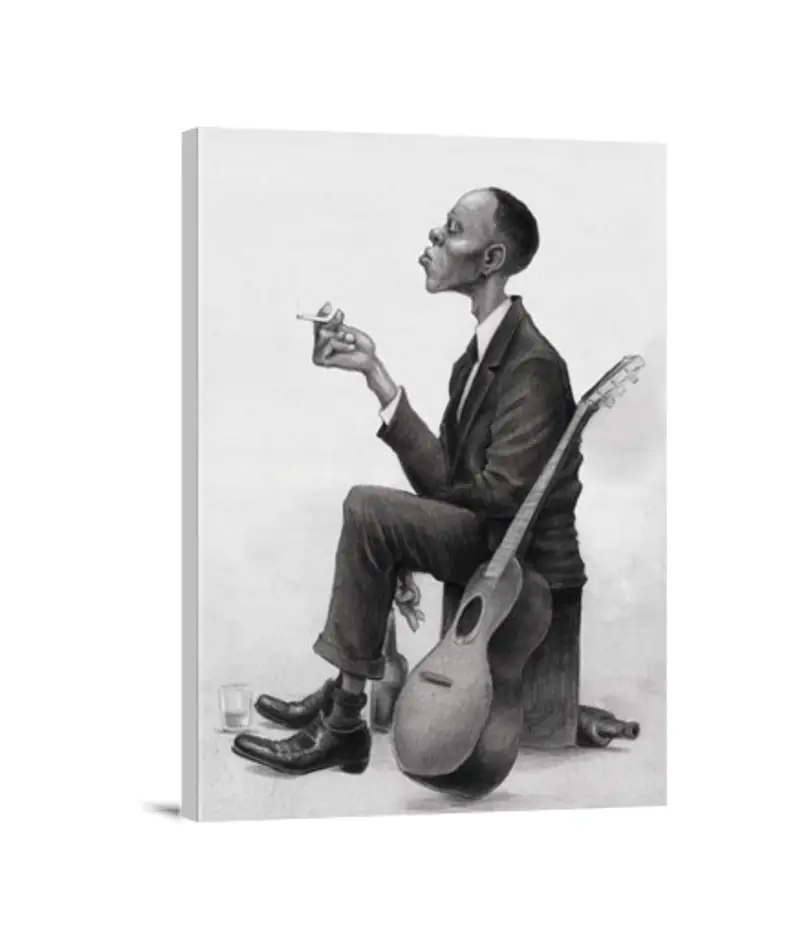 Stampa Su Tela Verticale 3: 4 Robert Johnson