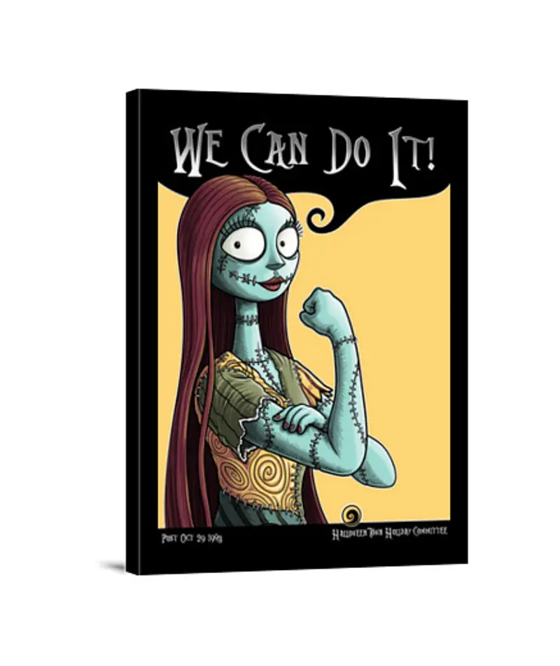 Stampa Su Tela Verticale 3:4 sally can farlo! tela verticale