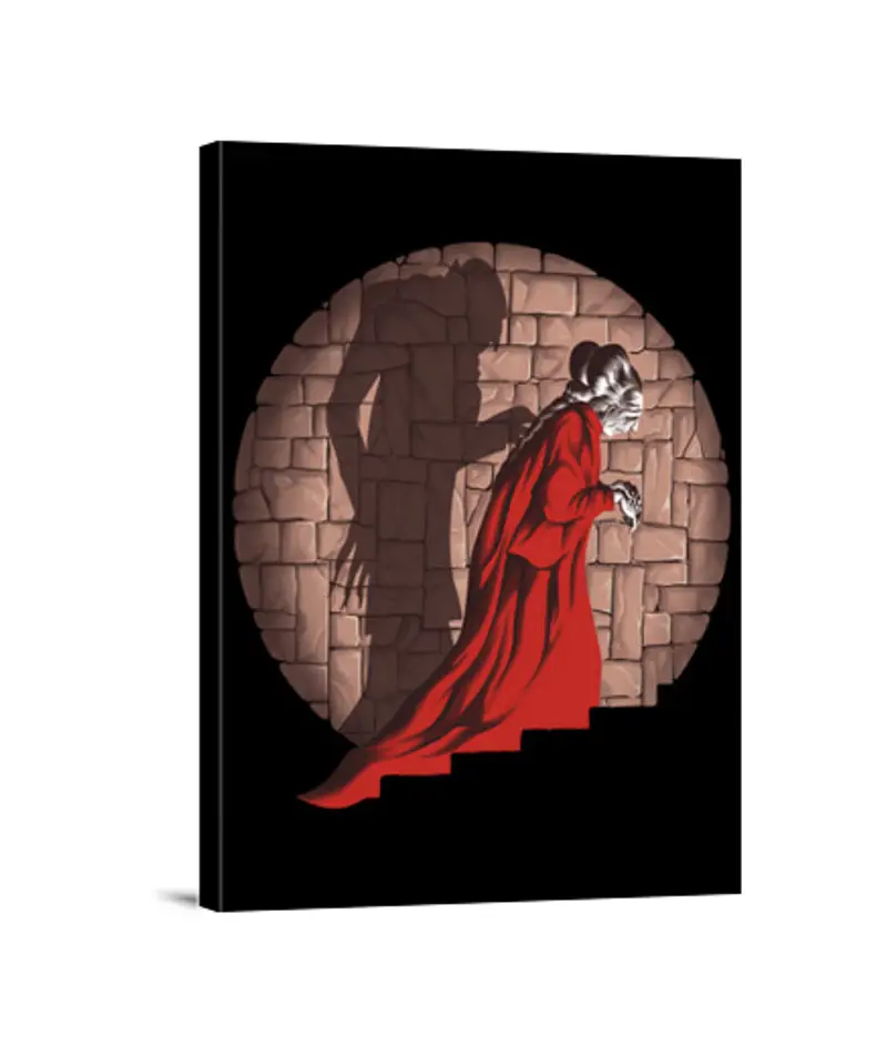 Stampa Su Tela Verticale 3:4 shadow non corrispondente