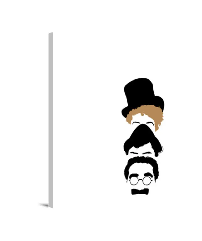 Stampa Su Tela Verticale 3:4 tela dei hermanos marx