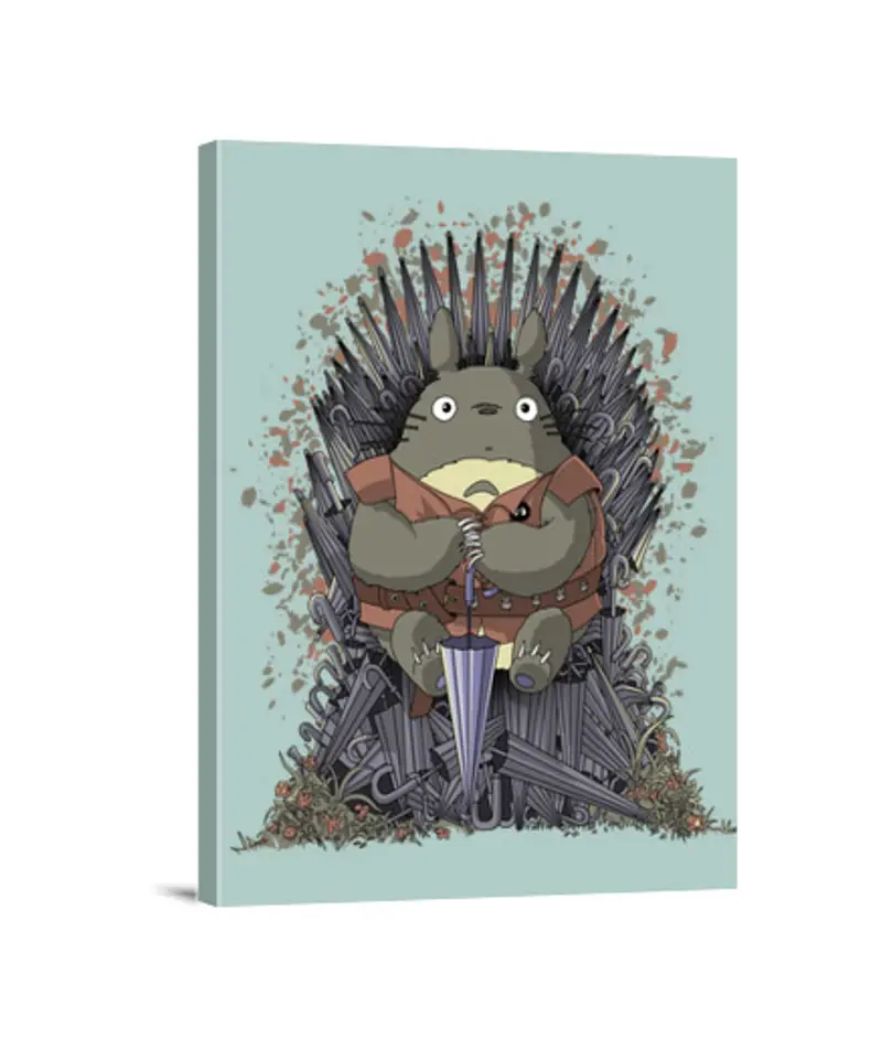 Stampa Su Tela Verticale 3:4 The Umbrella Throne