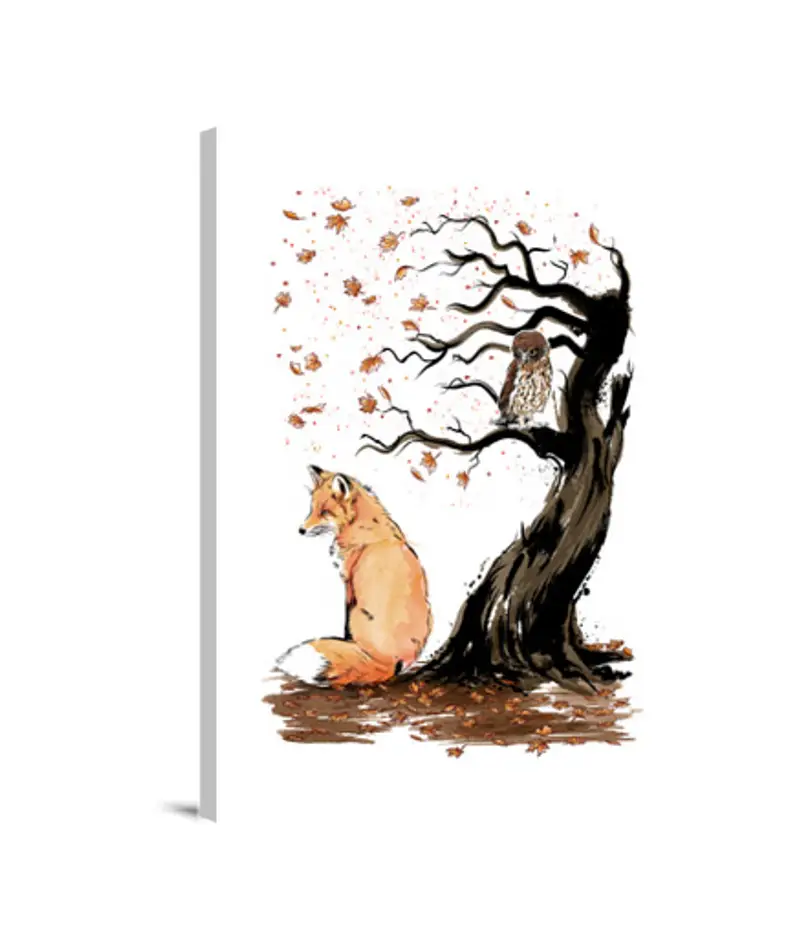 Stampa Su Tela Verticale 3:4 Winds of Autumn