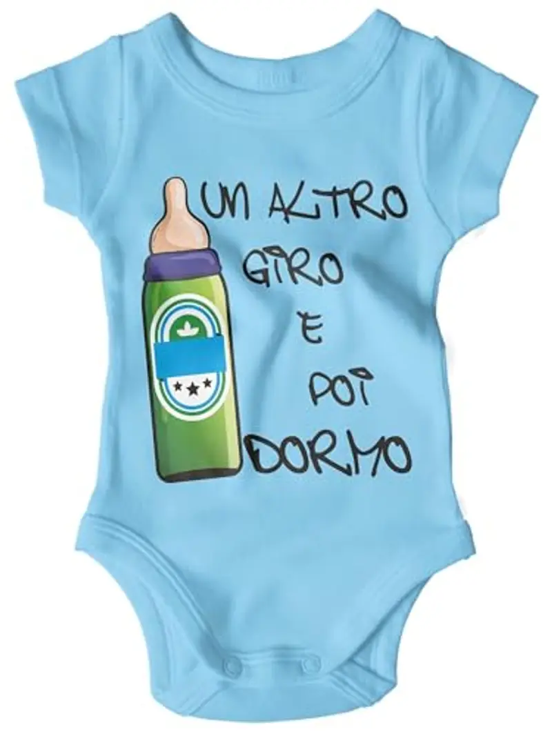 STAMPATEK Body neonato Neonato Azzurro 1915187