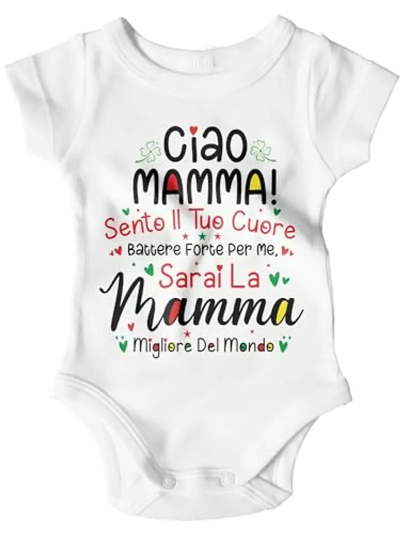 STAMPATEK Body neonato Neonato Bianco 1598507