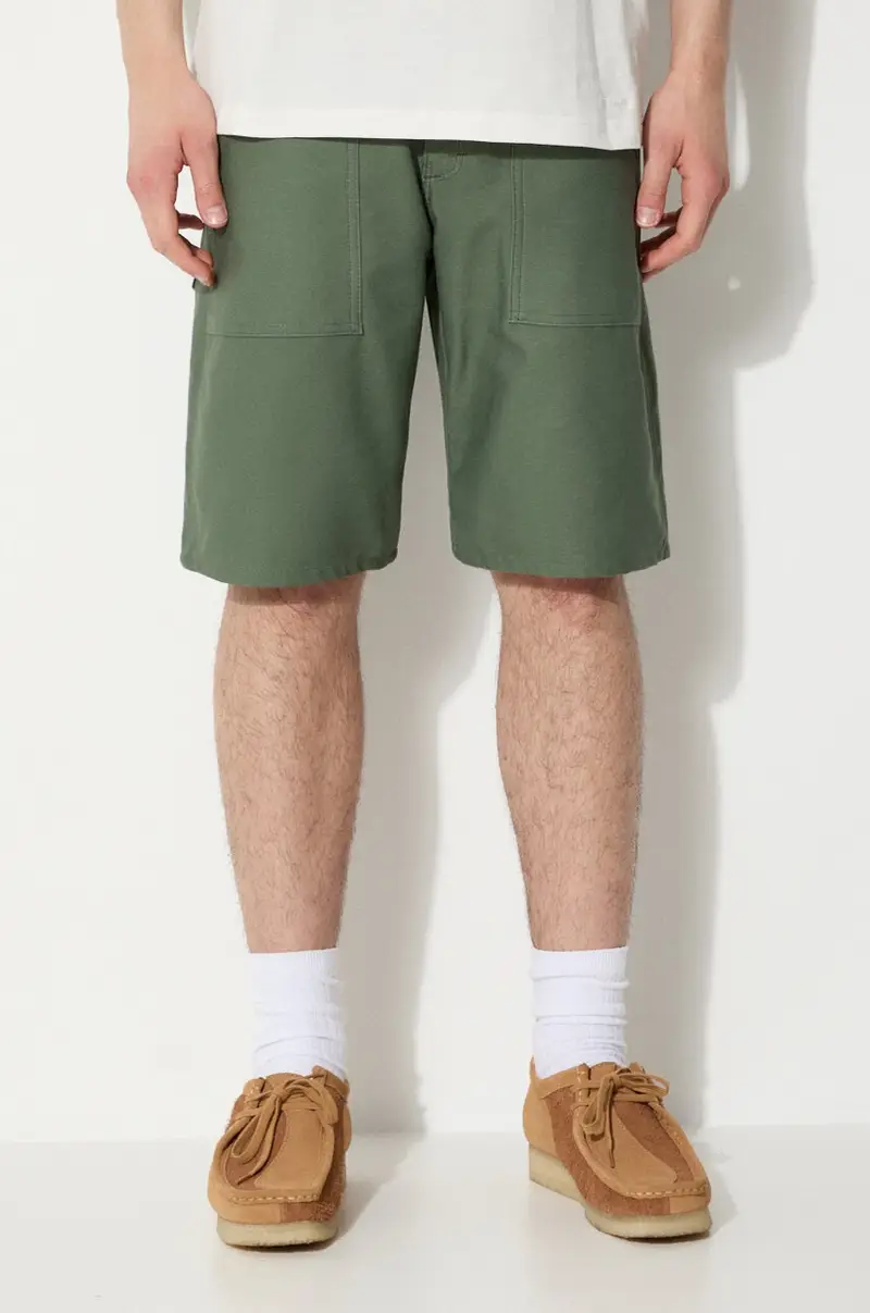 pantaloncini in cotone Fatigue colore verde SS19-5500