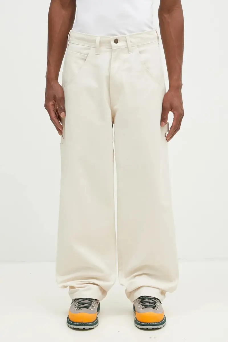 pantaloni in cotone Big Job Painter colore beige 7051