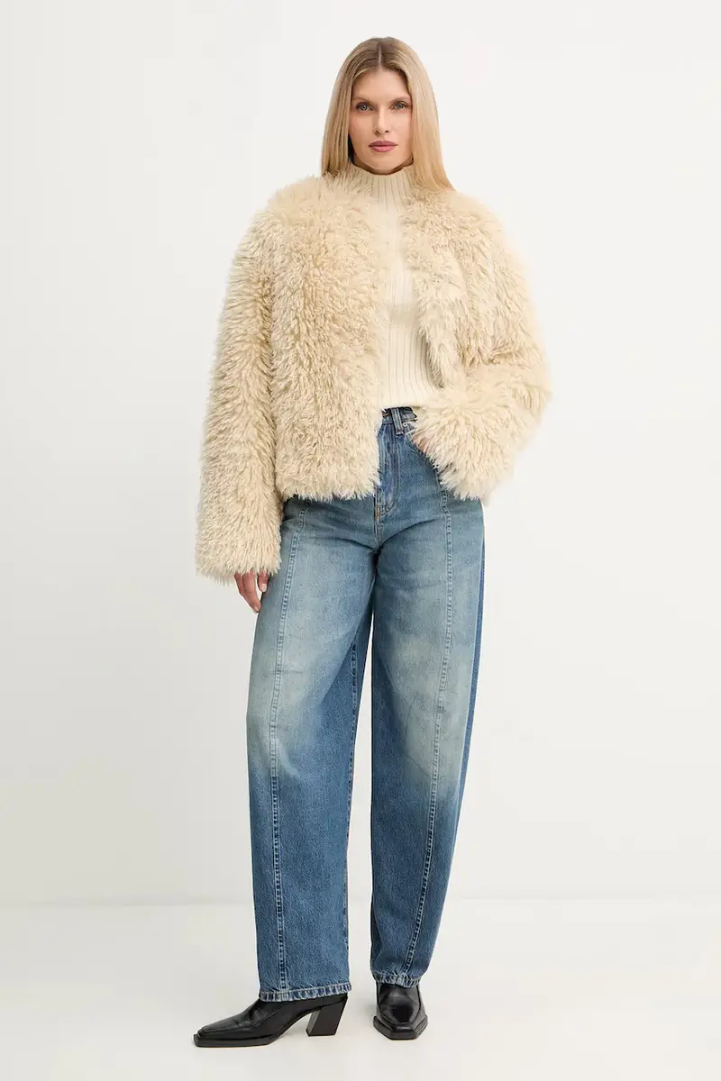 cappotto Charlotte colore beige 66585-9422 miniatura 2