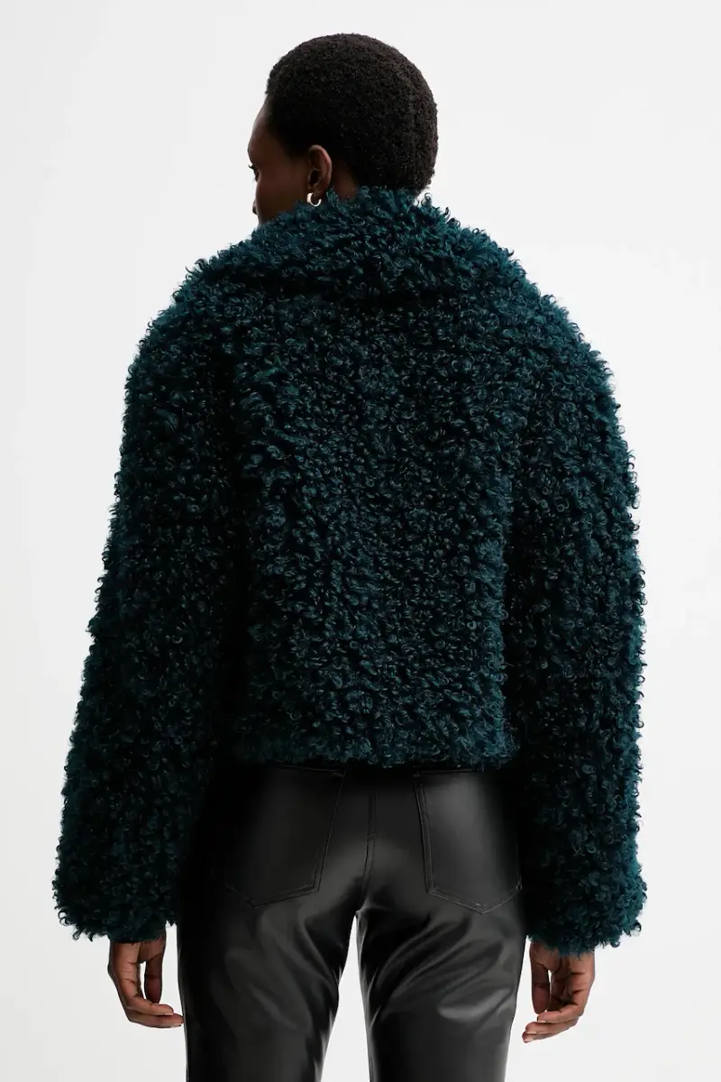 cappotto Samara colore turchese 61701-9406 miniatura 3