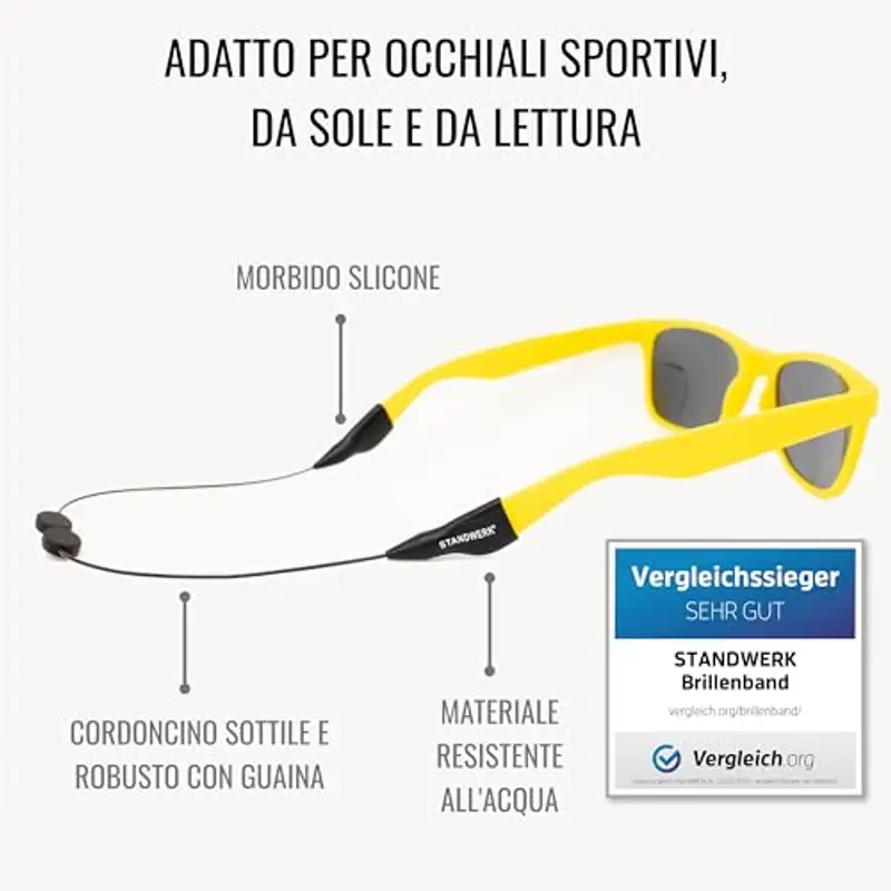 STANDWERK Occhiali sportivi 1602548 miniatura 2