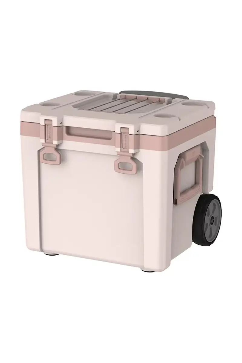 frigo turistico con le ruote The Easy-Carry Outdoor Wheeled Cooler Rosa