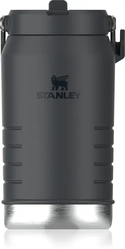 IceFlow™ Flip Straw Jug thermos con cannuccia nero 2.0 1890 ml