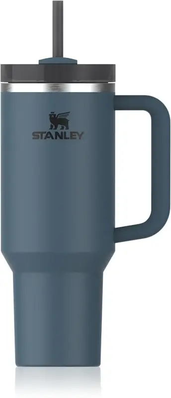 Quencher H2.O FlowState™ Bicchiere in acciaio inox con cannuccia Blue Spruce 1180 ml