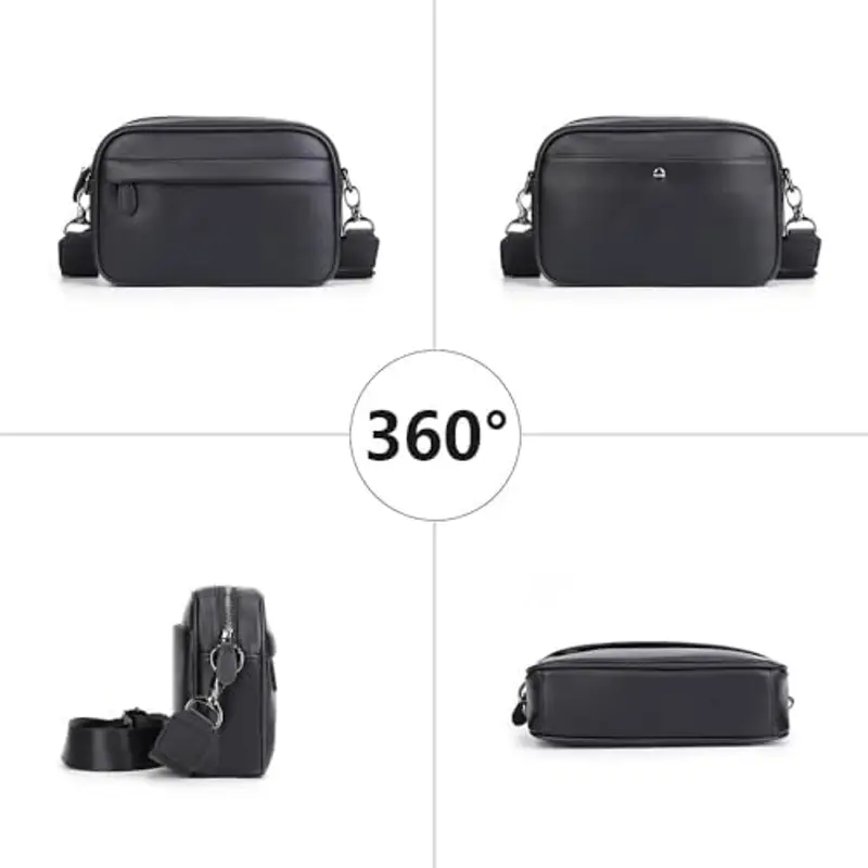 Starnearby Borsa a tracolla Uomo Nero 2104350 miniatura 2