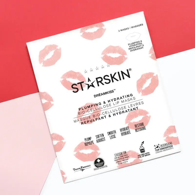 Essentials DREAMKISS™ Plumping and Hydrating Bio-Cellulose Lip Mask - Maschera labbra miniatura 4