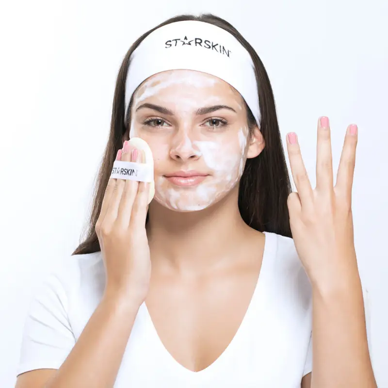 Essentials GLOWSTAR™ Foaming Peeling Puff - Scrub viso illuminante miniatura 4