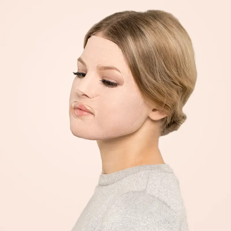 Essentials SILKMUD™ Pink French Clay Purifying Mud Sheet Mask - Maschera viso purificante miniatura 3