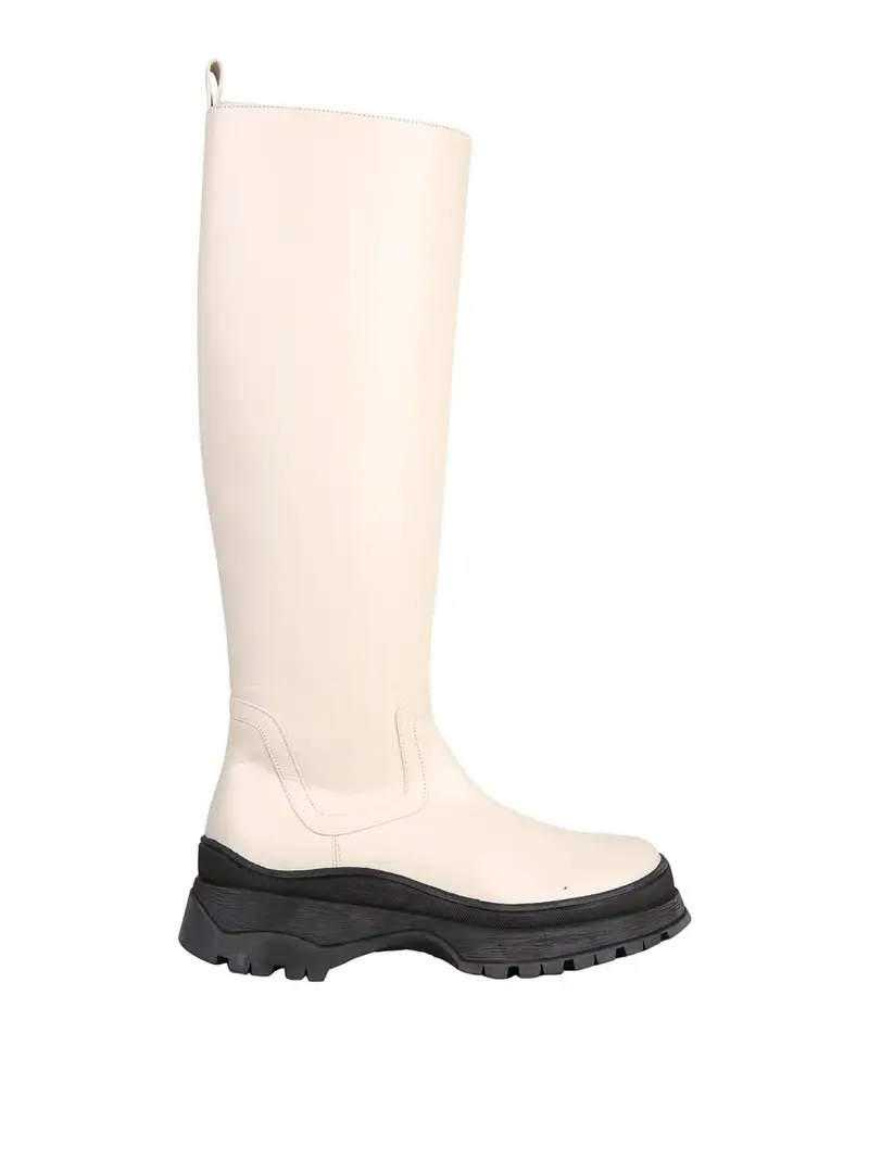 Stivali Color Carne E Neutri