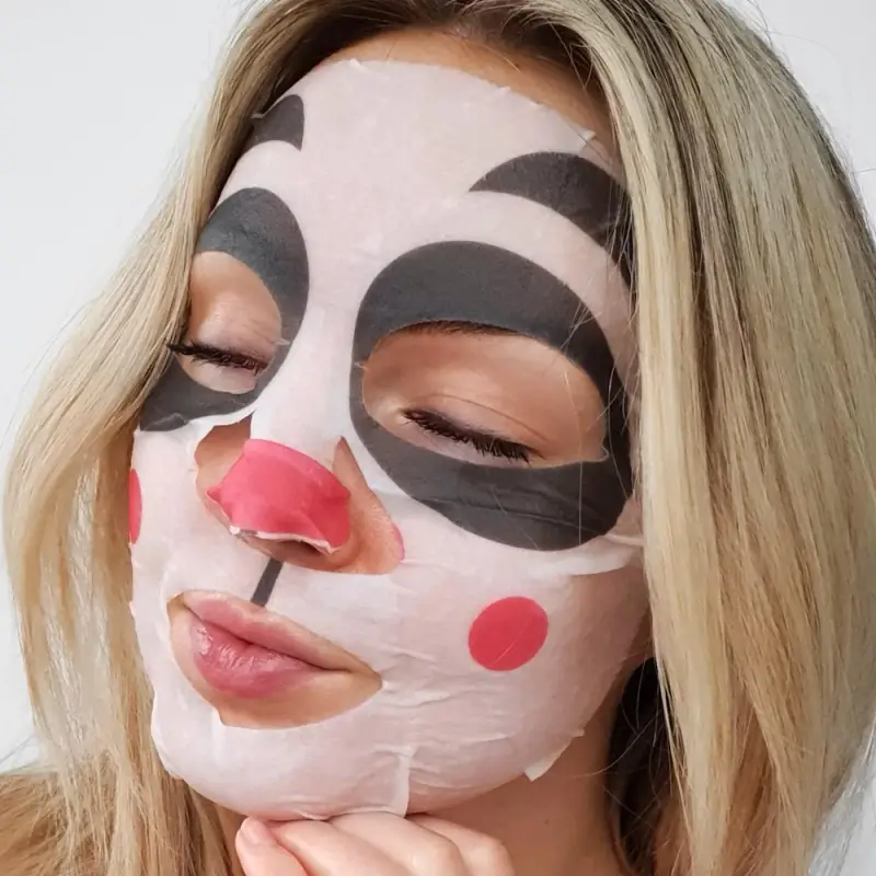 Mask Animal Mask - PANDA - Maschera viso idratante miniatura 2