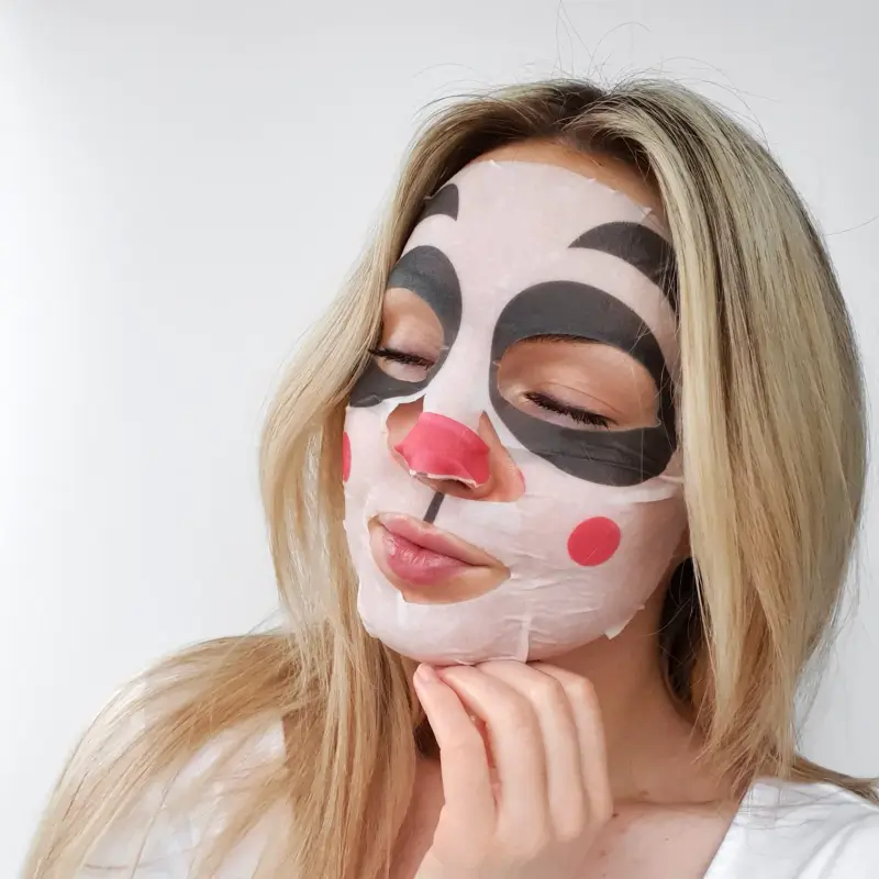 Mask Animal Mask - PANDA - Maschera viso idratante miniatura 3
