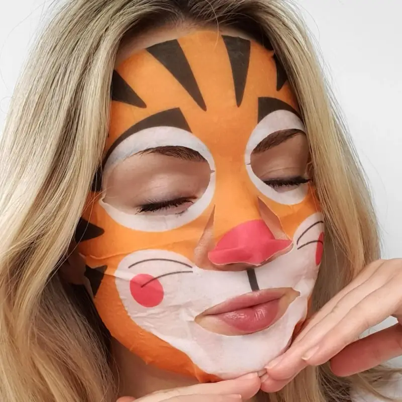 Mask Animal Mask - TIGER - Maschera viso idratante miniatura 2