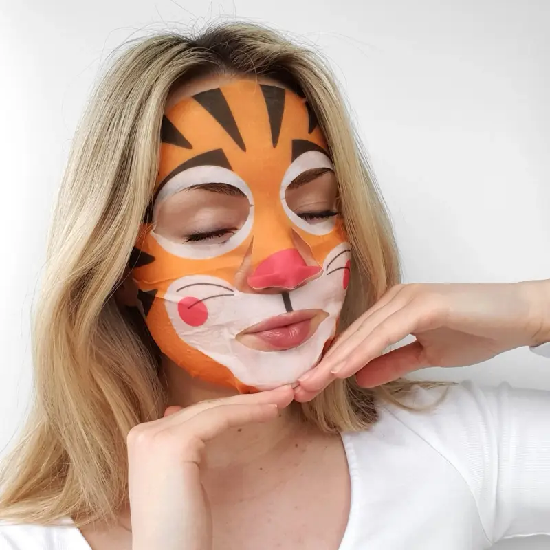 Mask Animal Mask - TIGER - Maschera viso idratante miniatura 3