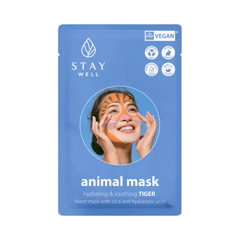 Mask Animal Mask - TIGER - Maschera viso idratante